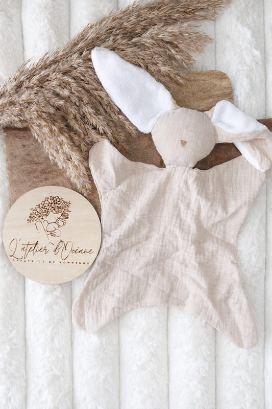 Flache Bettdecke - Baumwollgaze