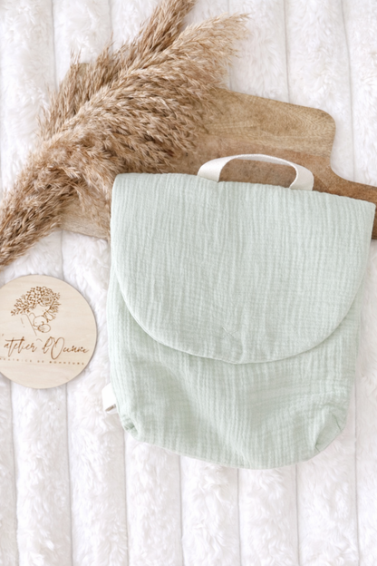 Sac à dos en gaze de coton
