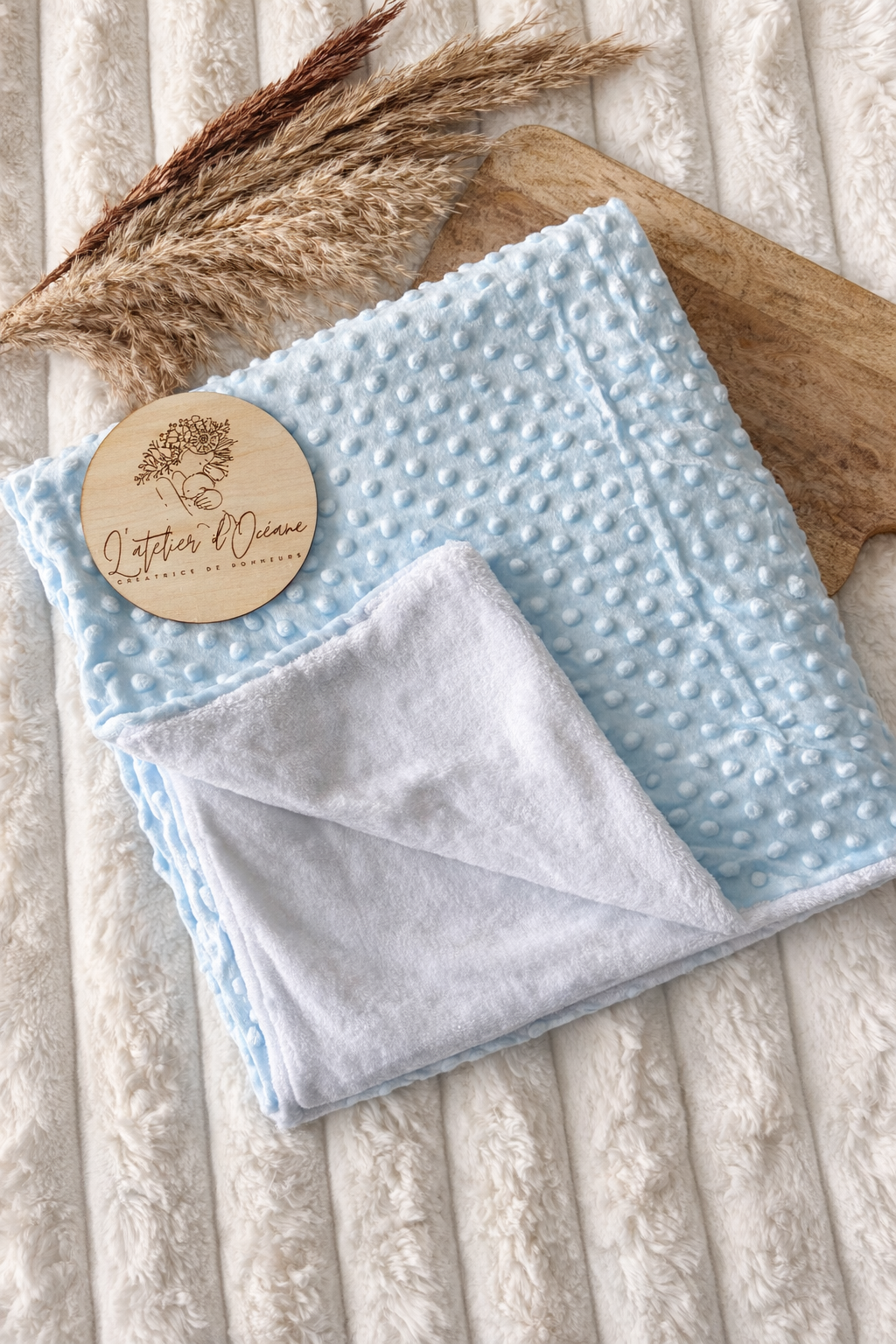 Couverture polaire - Minky