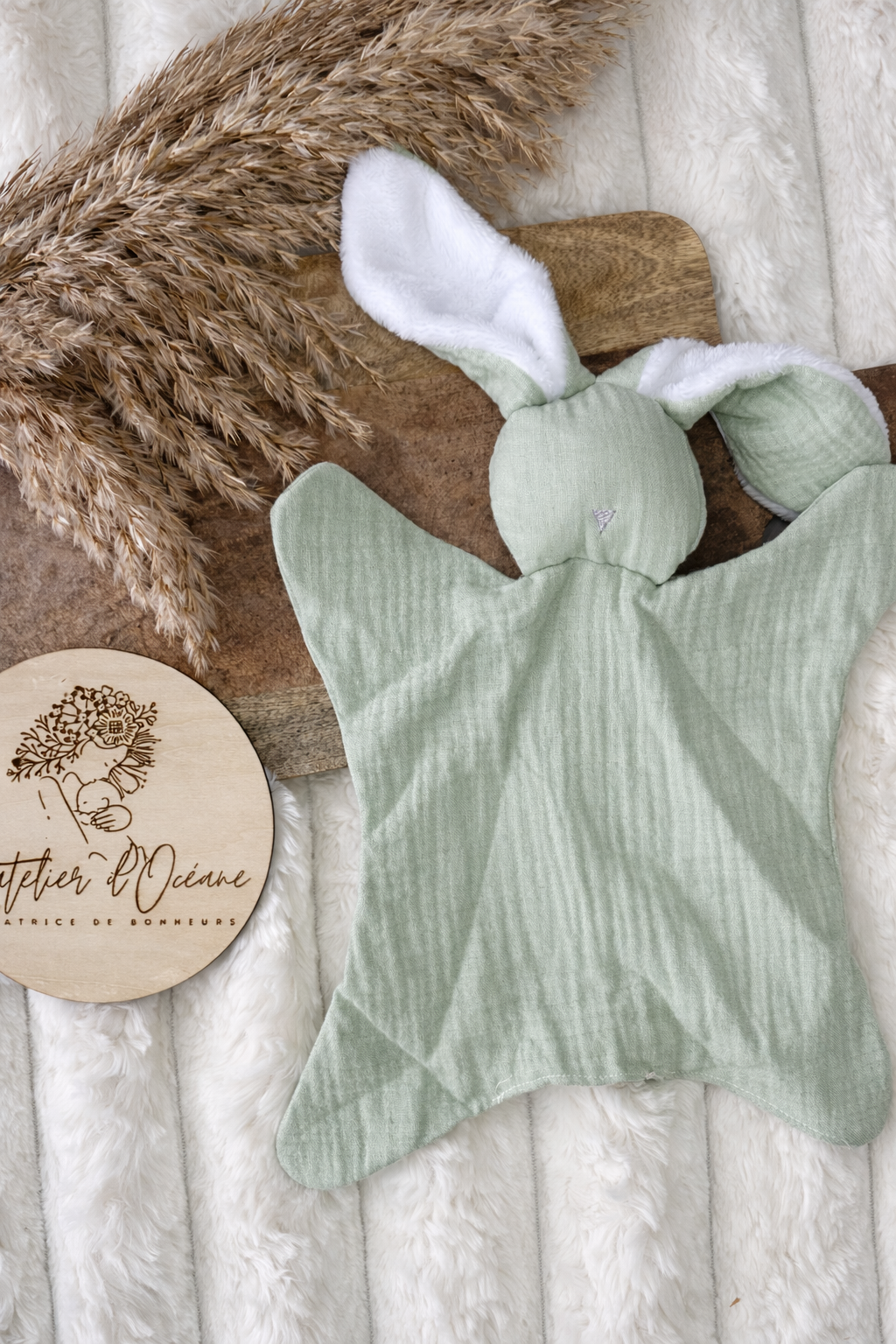 Flache Bettdecke - Baumwollgaze