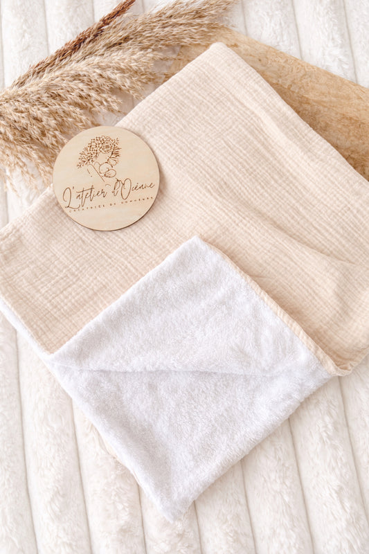 Couverture polaire - Gaze de coton