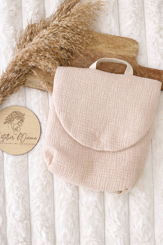 Sac à dos en gaze de coton