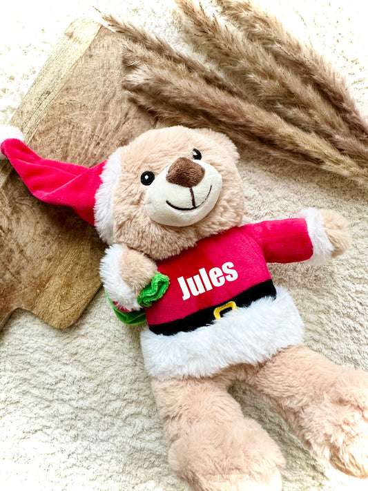 Peluche de Noël Personnalisée