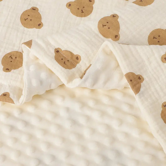 Couverture Ourson personnalisée – Douceur et confort pour bébé