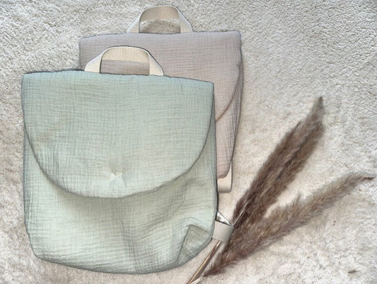 Sac à dos en gaze de coton